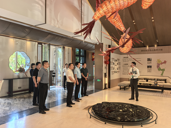 壽縣縣委常委、副縣長(zhǎng)房鯤鵬一行到訪(fǎng)省健康養(yǎng)老公司